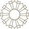 Ekena Millwork Augustus Wood Fretwork Pierced Ceiling Medallion, Birch, 16"OD x 5 5/8"ID x 1/4"T CMWP16X16X0250AUBI - alternate 4